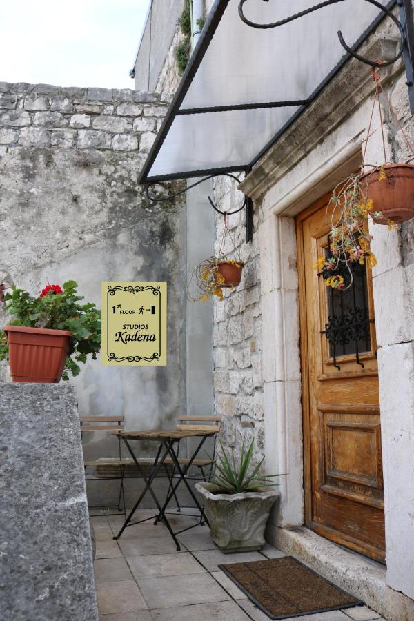 Studios Kadena Trogir - 18Th Century Stone House Zewnętrze zdjęcie